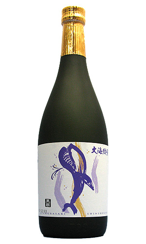 くじらのボトル綾紫　黒麹　720ml　鹿児島県　大海酒造